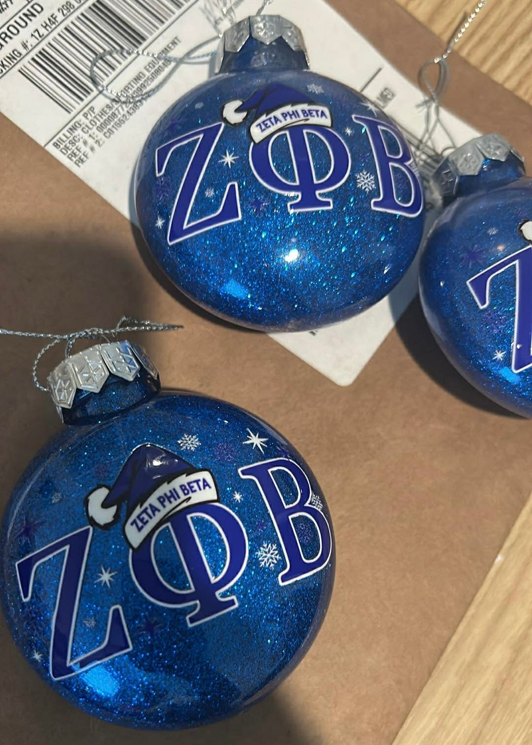 Glitter Ornaments