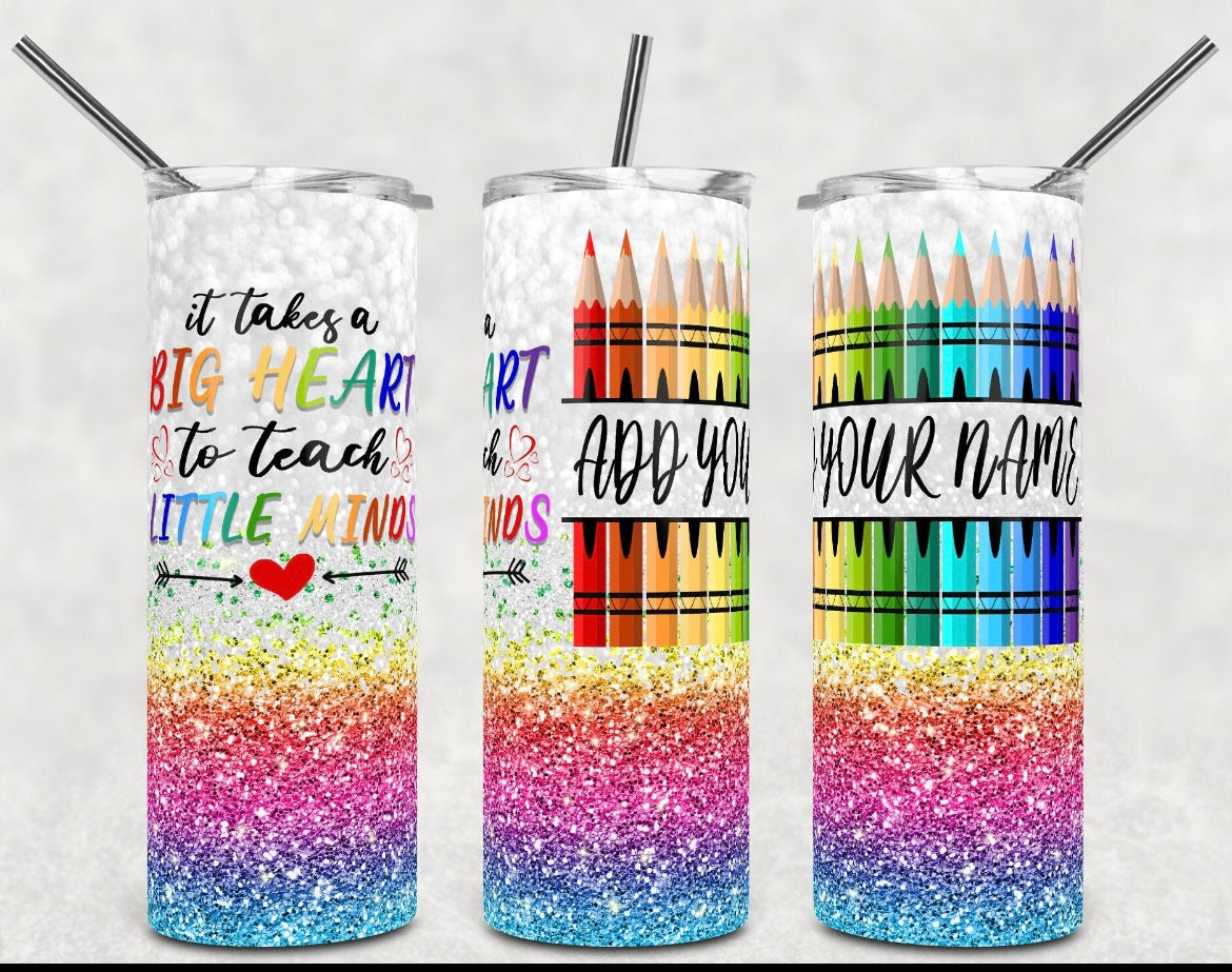 Personalized Teacher Crayon