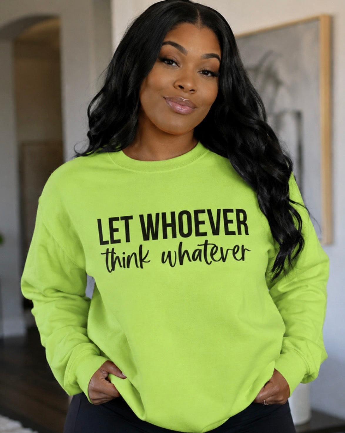 Let Whoever think Whatever