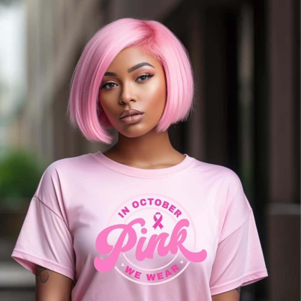 In October we wear Pink