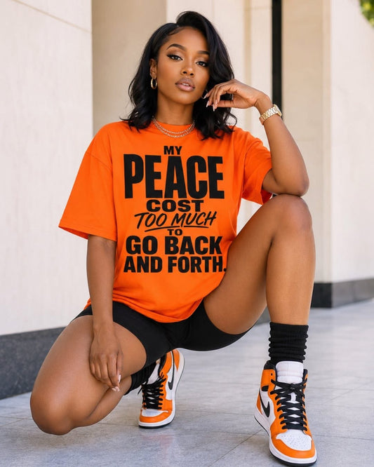 My peace cost too much