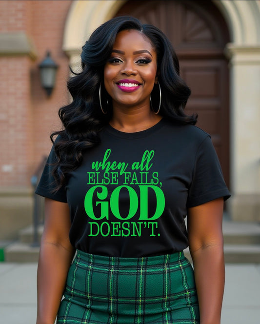 When all else fails GOD