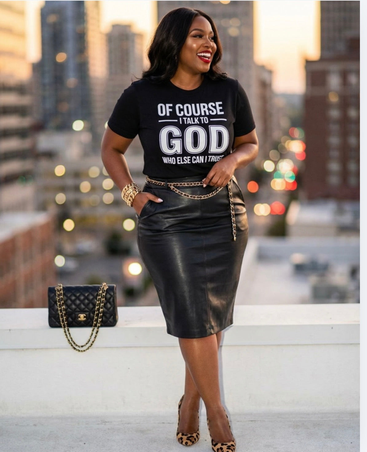 Of course I told God