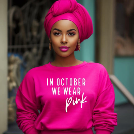 In OCTOBER we wear PINK