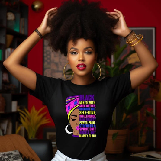 Black mixed......
